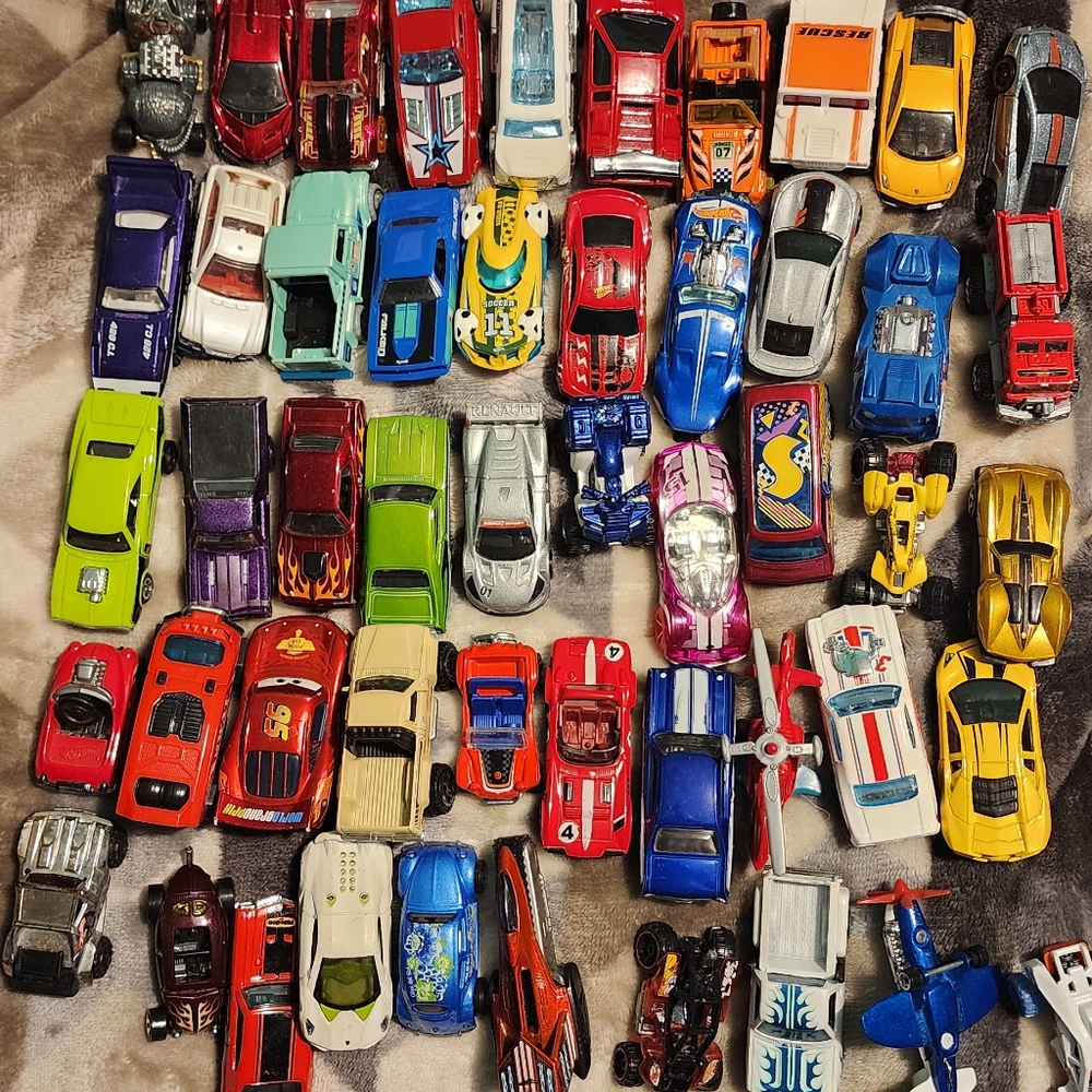 50 opened Hot wheel